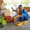 Buty Stajenne Originals Ankle Muck Boot - żółte